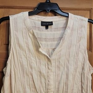 Lane Bryant Sleeveless Blouse
